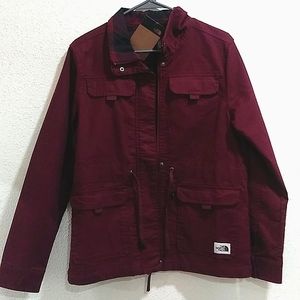 The North Face, deep purple, utility jacket
